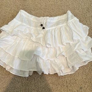 Seaspice white beach skirt